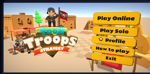 Toon Troops Strategy game artwork